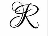 Printable Cursive Letter R Tattoo Free Download And Print For You