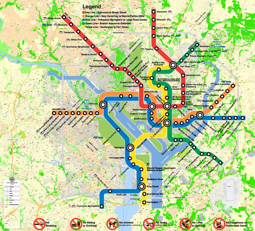 Printable Metro Map Dc Download Free Printable Templates Printable Dc Metro Map 