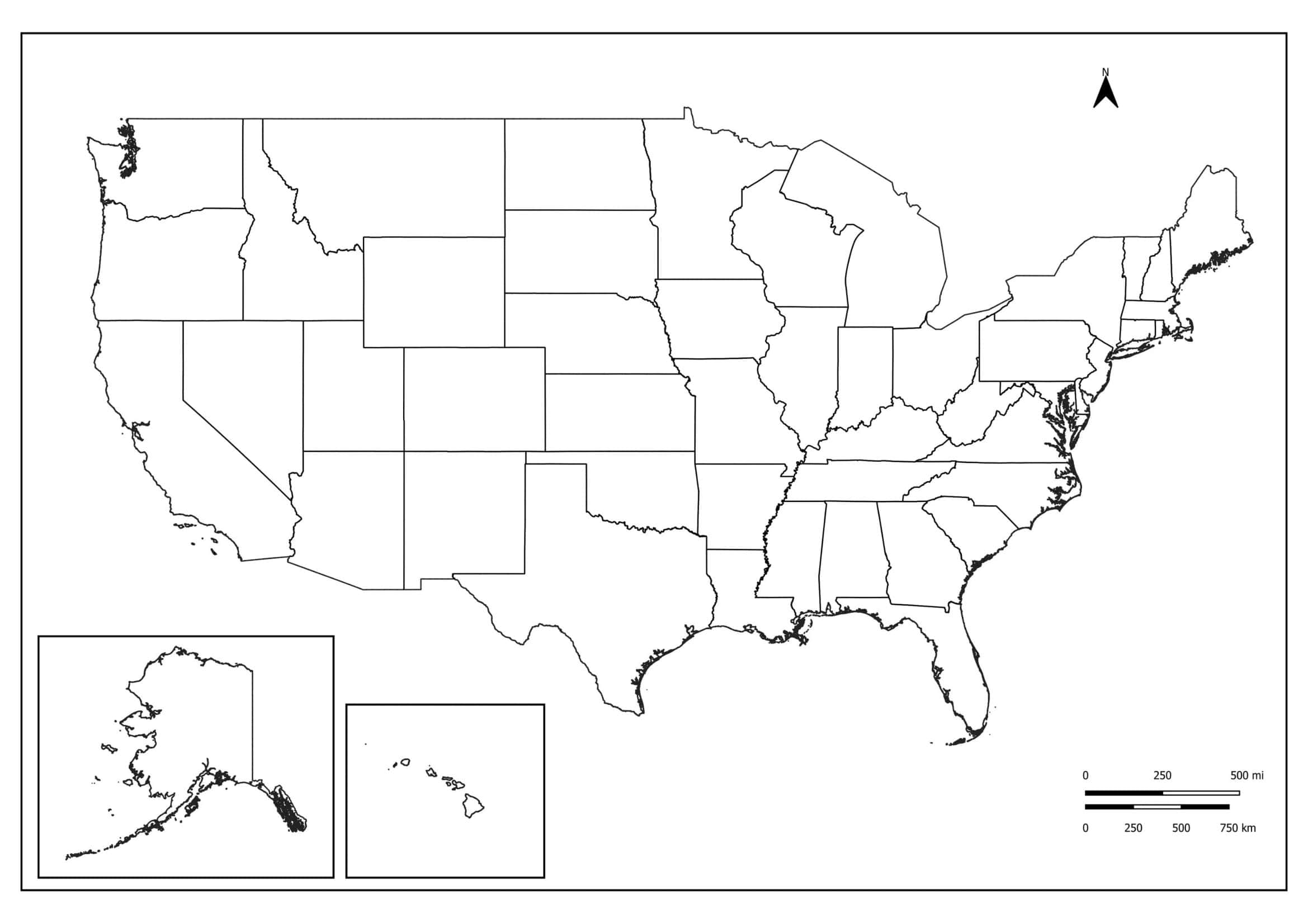 Blank Us Map Printable Pdf Download Free Printable Templates Printable Pdf Blank Us Map 