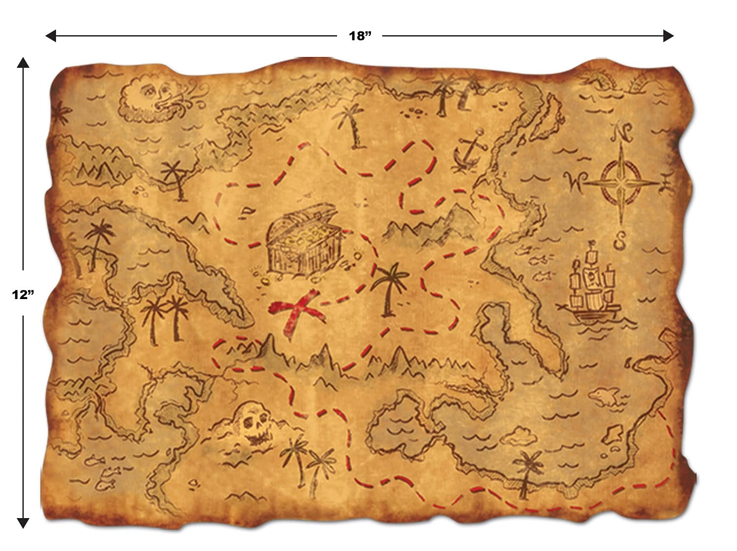 Printable Treasure Map Download Free Printable Templates Treasure Map Printable 