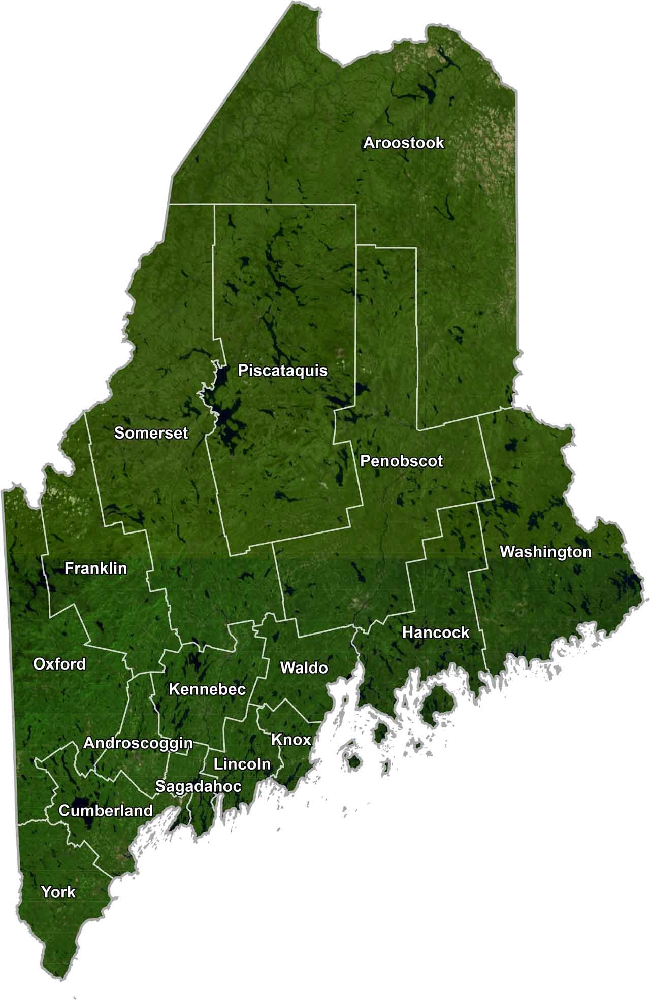 County Map In Maine Printable Map Maine County Map Us County Maps 1 