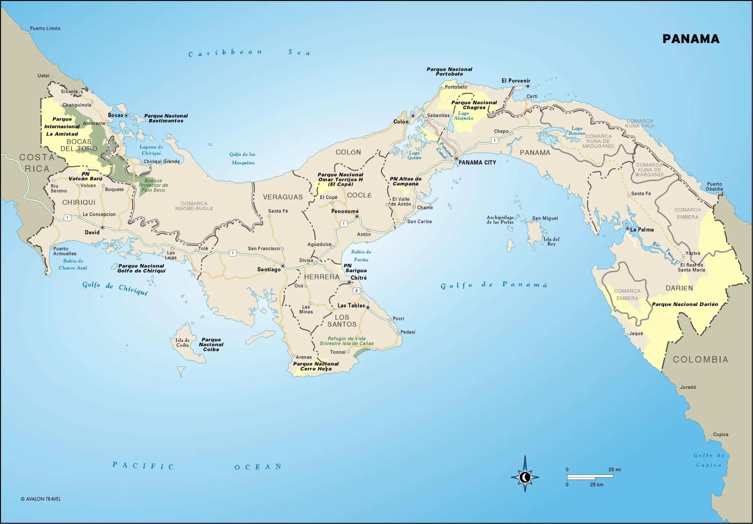 Panama City Map Printable Map Panama Moon Travel Guides 1 Scaled.webp