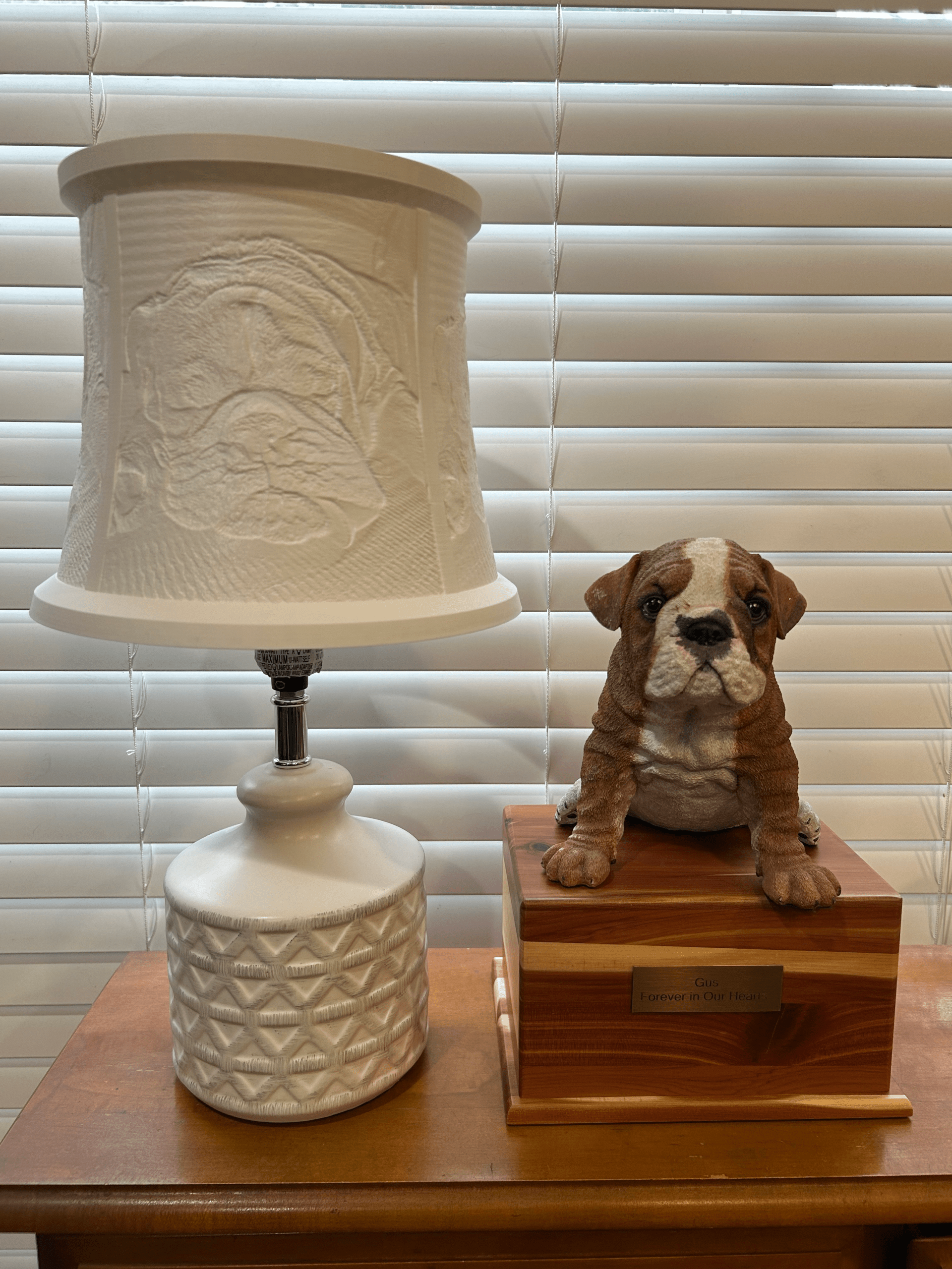 Pet Portrait Lampshade