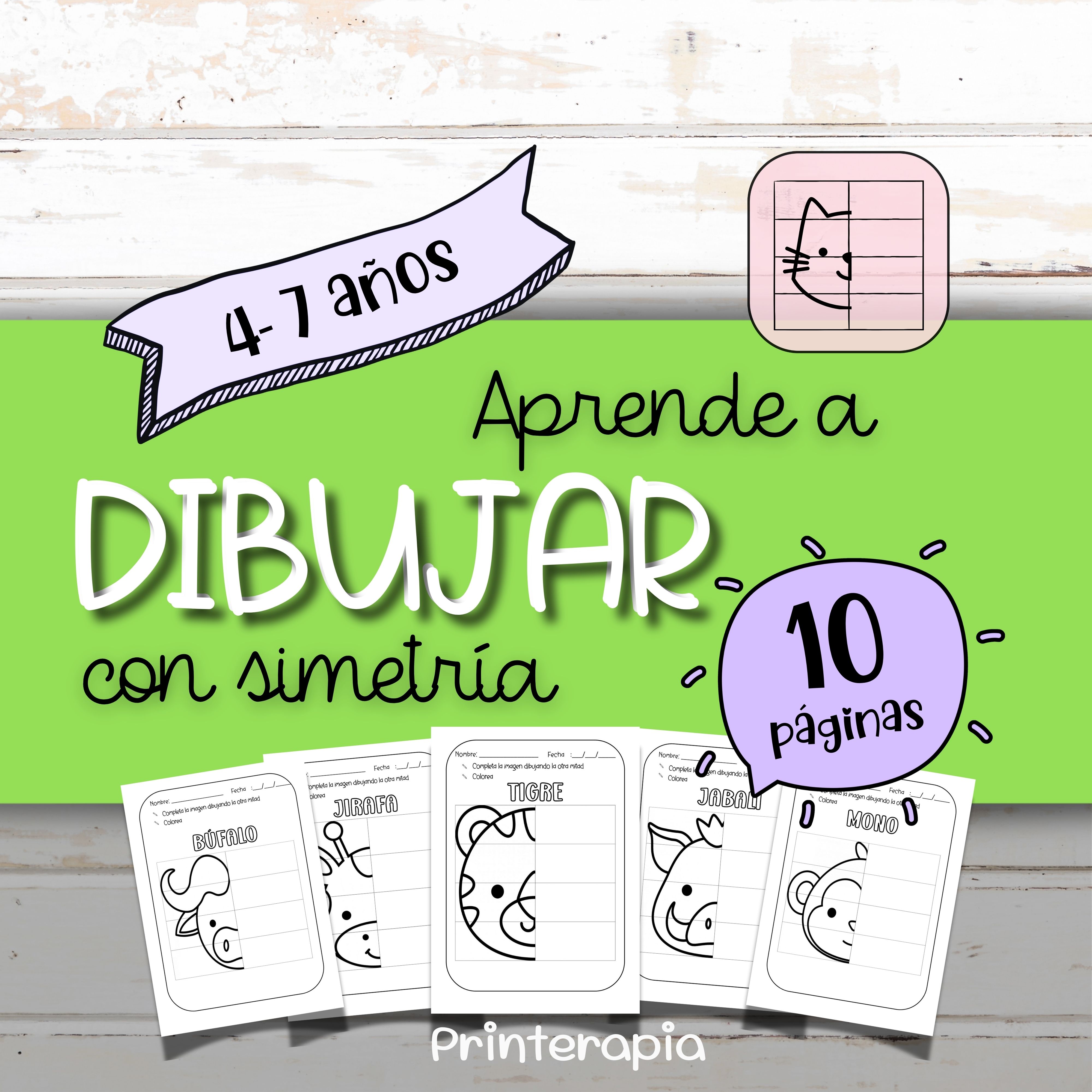 Aprende a dibujar con simetría