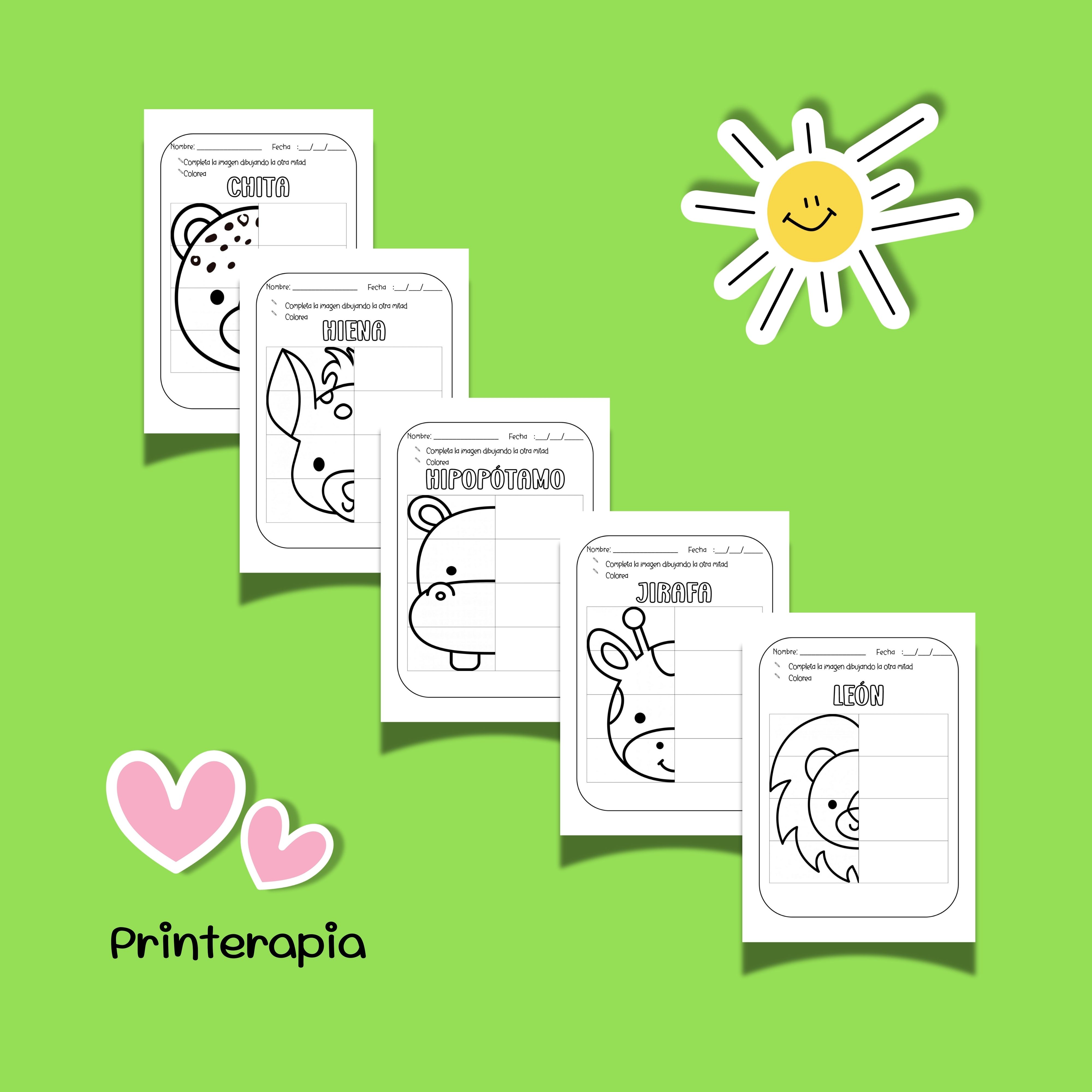Aprende a dibujar con simetría