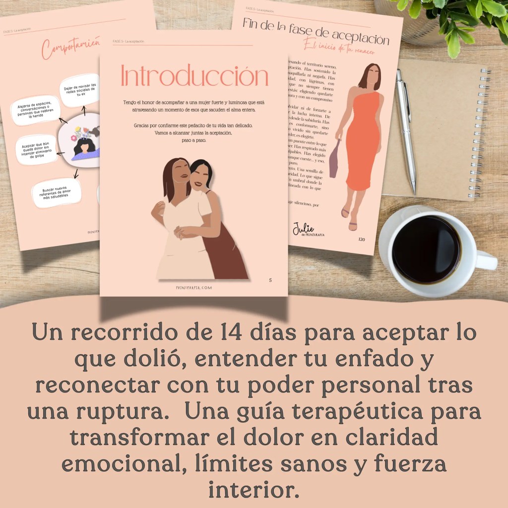 Diario imprimible para aceptar una ruptura
