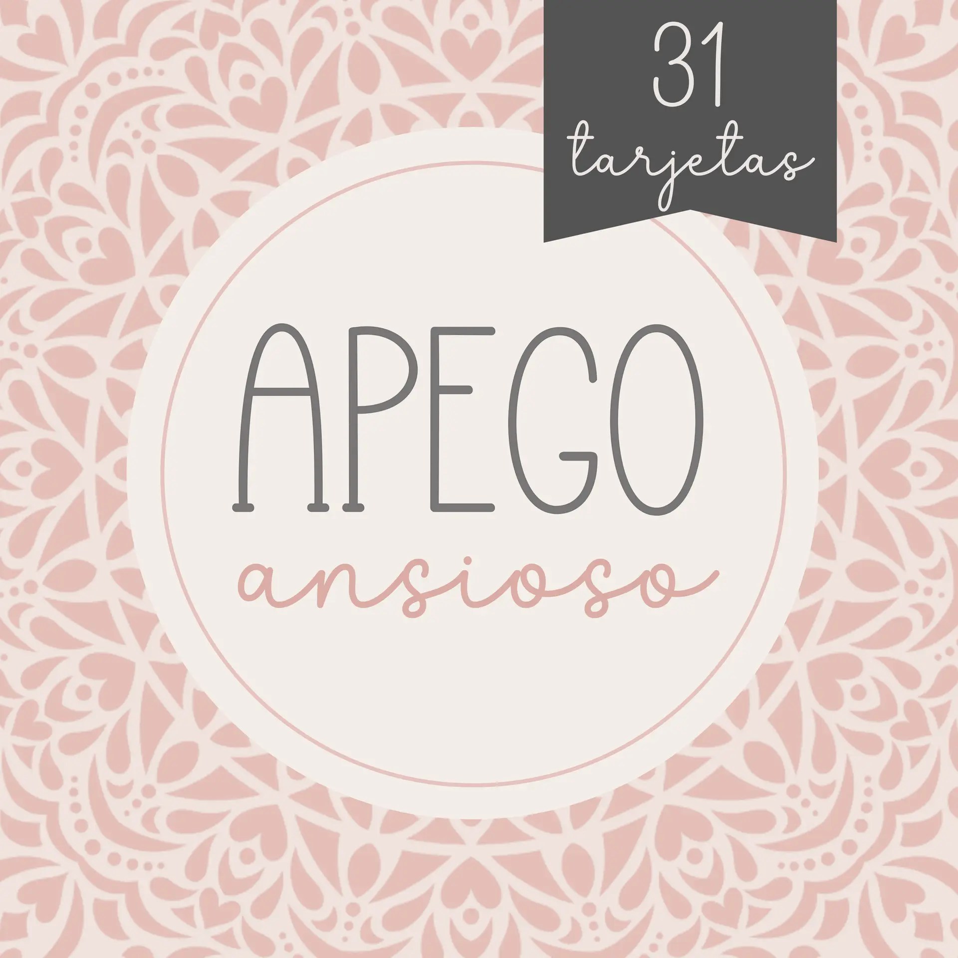 Tarjetas apego ansioso – Autocuidado y relaciones PDF