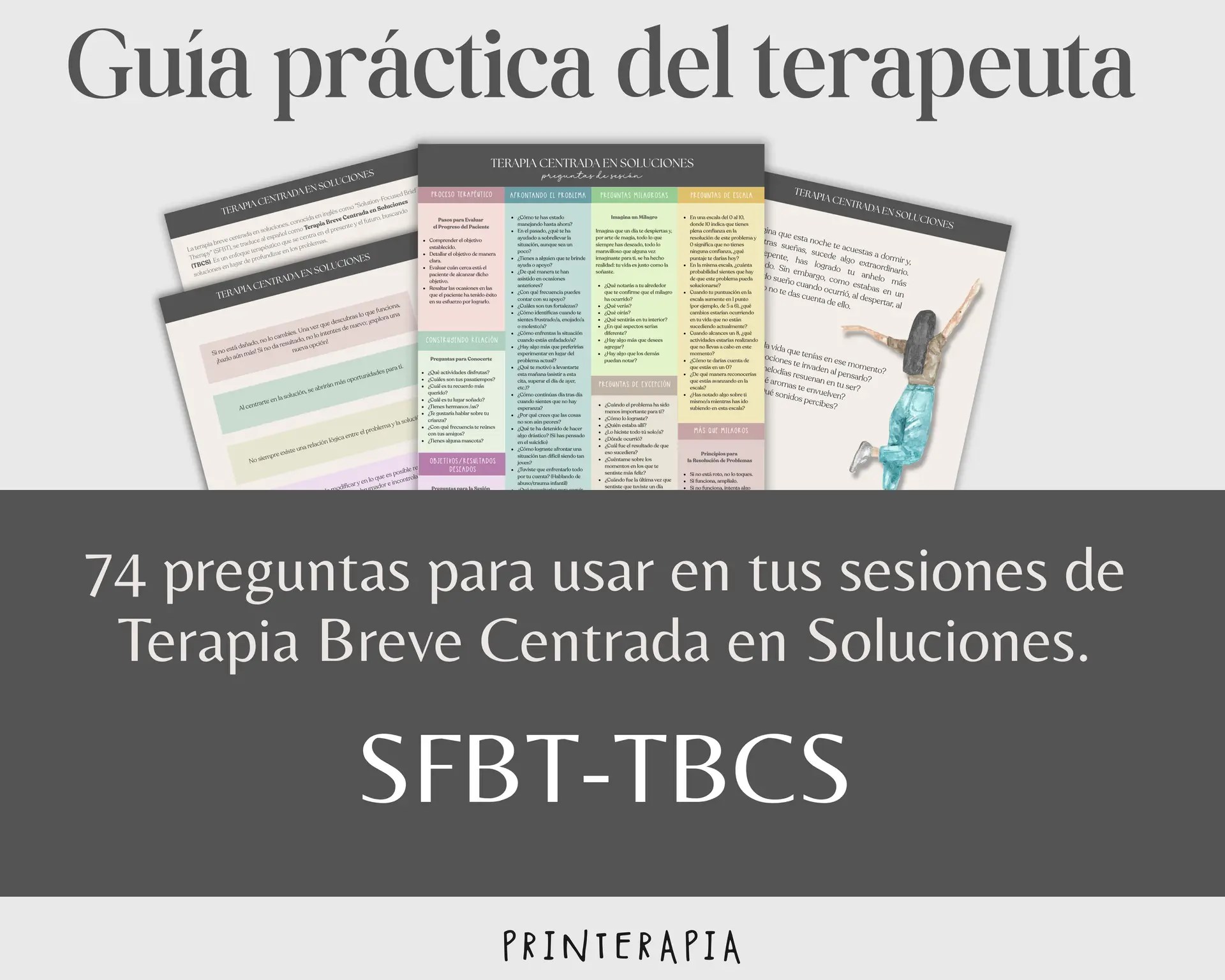 Preguntas TBCS – Guía rápida Terapia Breve Centrada en Soluciones PDF