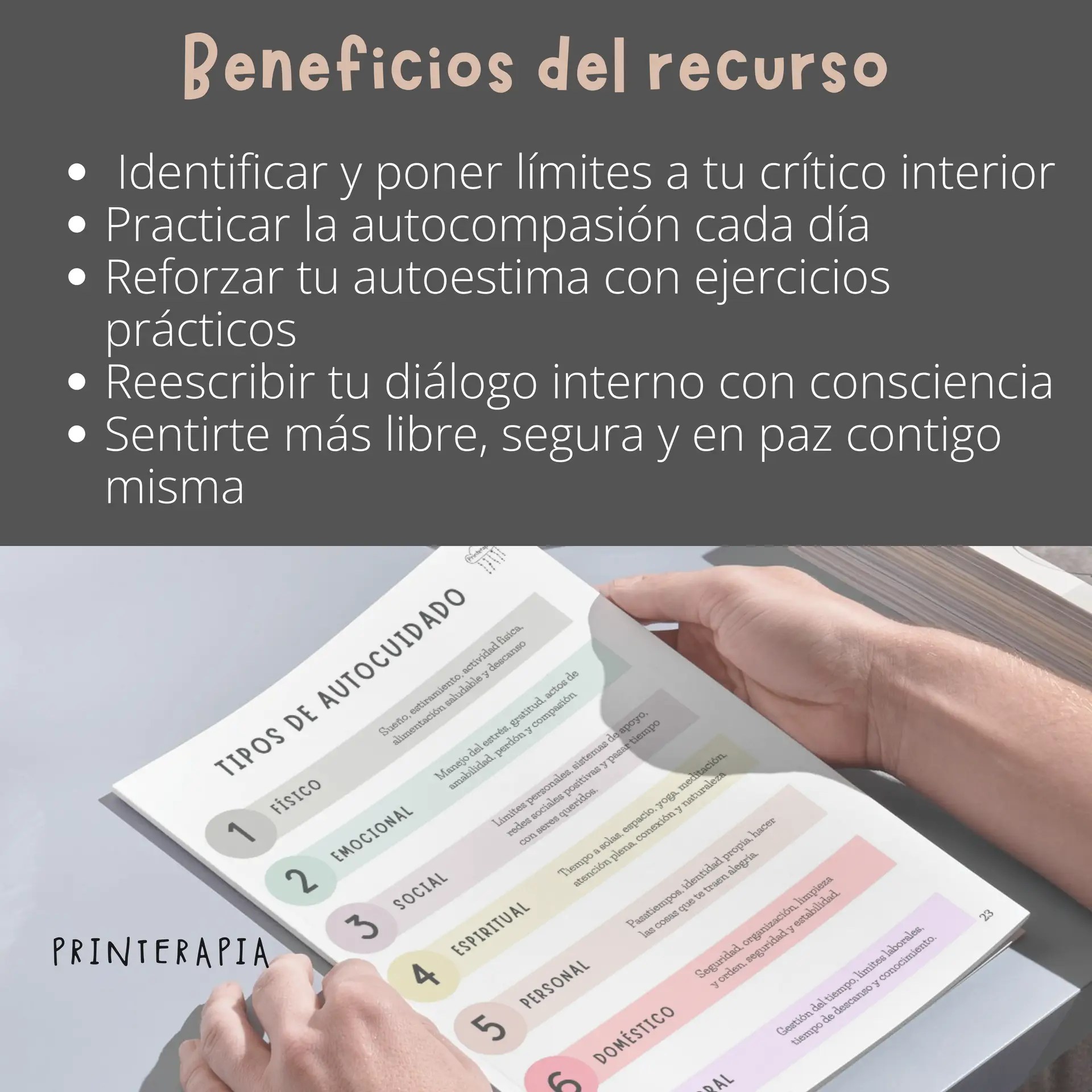 Silenciar crítico interno – Diario terapéutico PDF