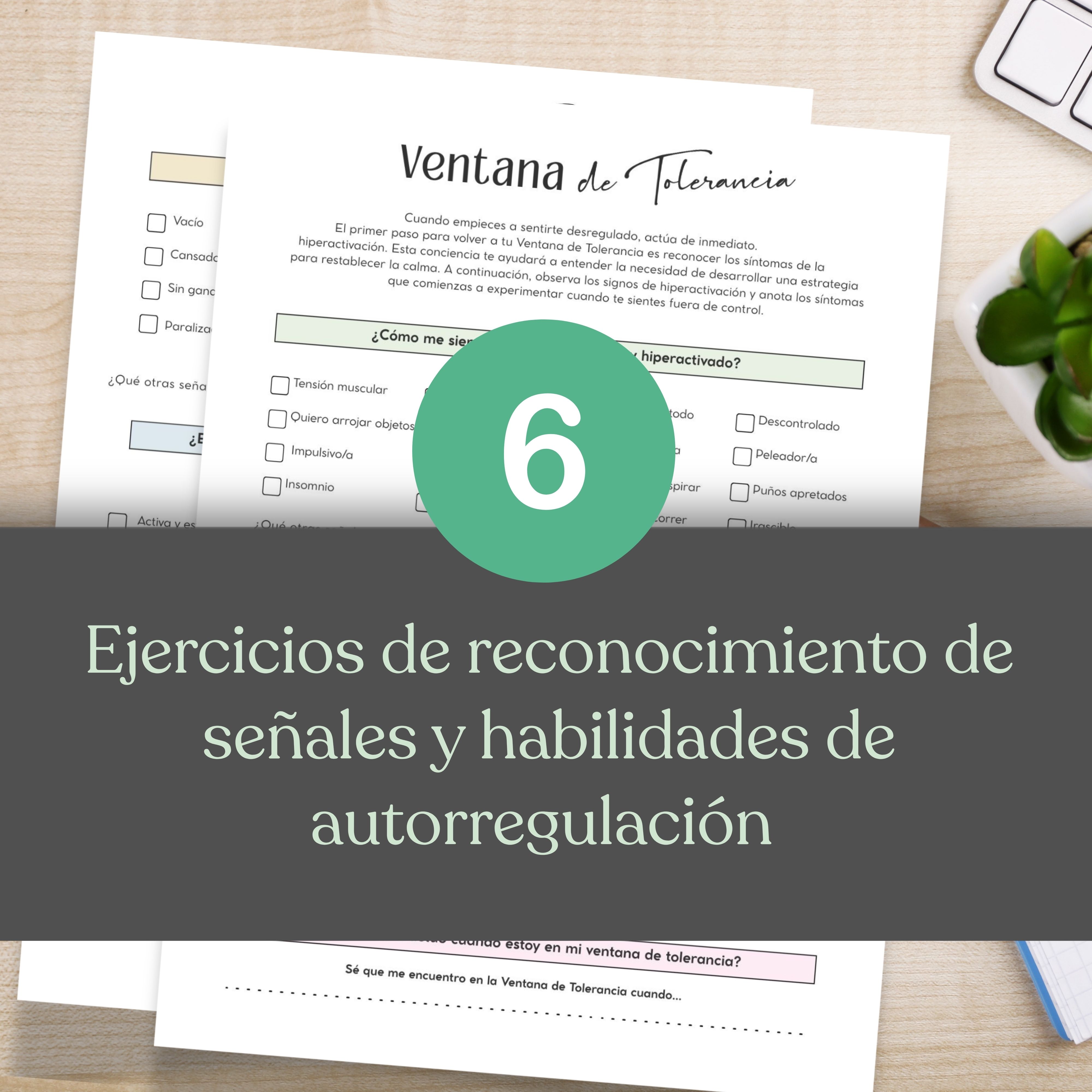 Ventana de Tolerancia PDF-Guía rápida y ejercicios
