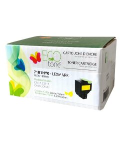 Lexmark CS / CX417 / CX517 / 71B1HY0 Reman Yellow Ecotone 3.5K