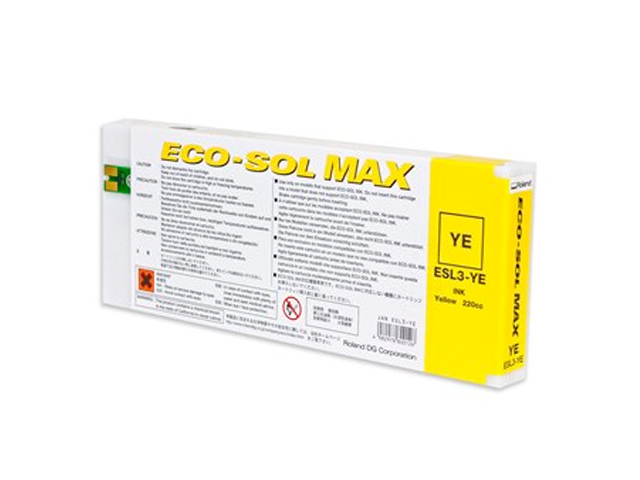 ECO SOL MAXインク ESL3 × 3本セット MAXインク(ECO-SOL MAX) | ローランド ディー.ジー. オンライン