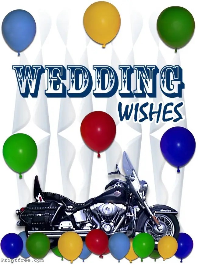 Printable wedding decoration 01