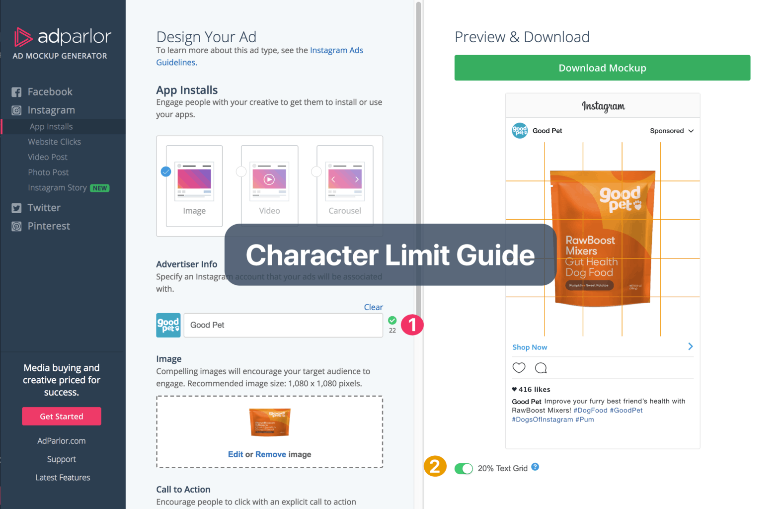 Adparlor's ad mockup generator tool is a hit with media buyers and designers, reaching 100000 visits in just 100 days: 50 Print On Demand Tips For Amazing Last Minute Sales Printify
