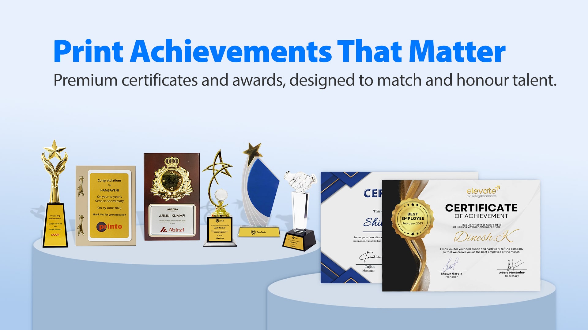 custom award