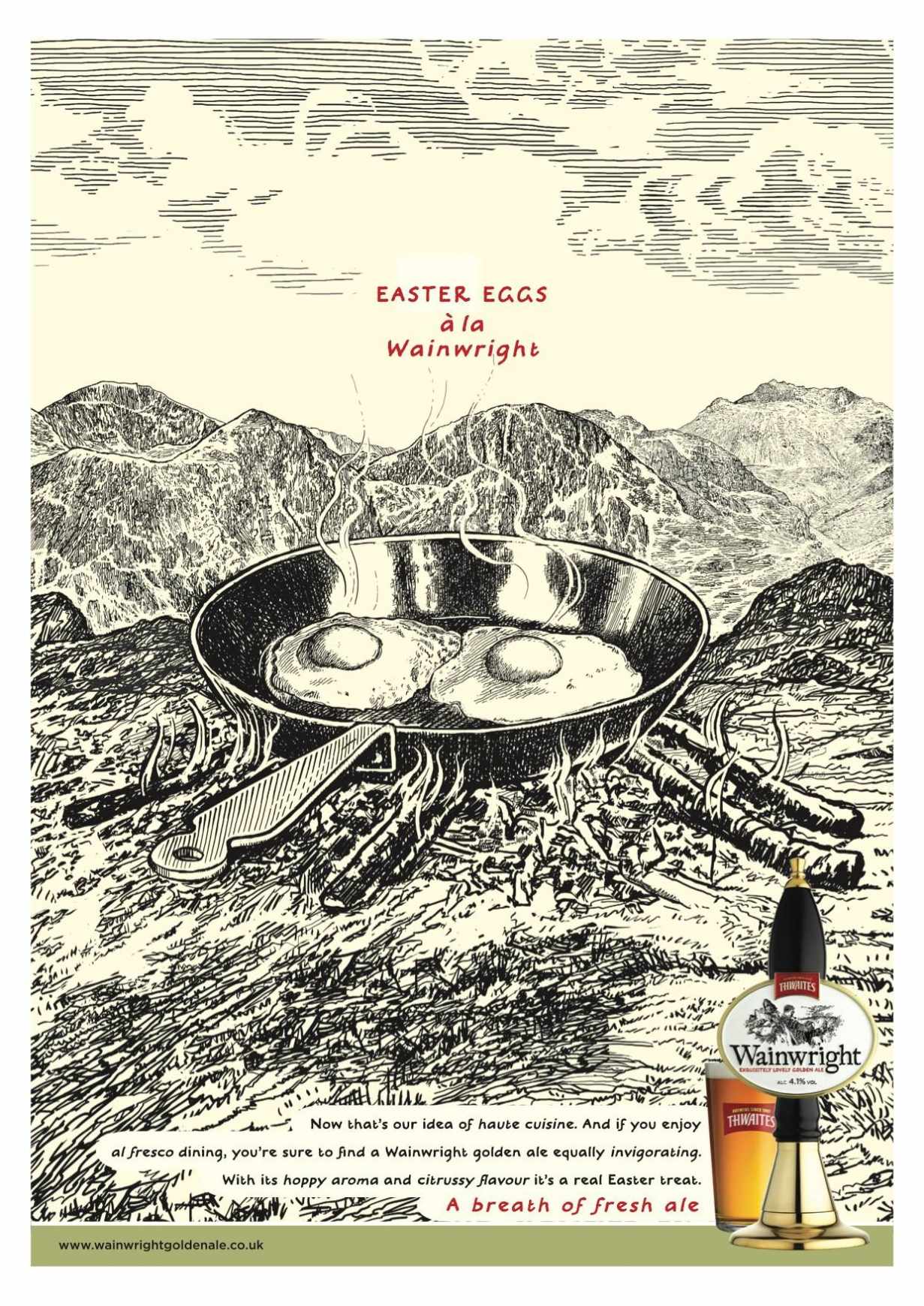 Not how one traditionally things of Easter Eggs.