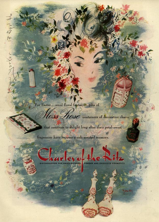 Flowers are the most traditional product of the bunch, but this ad provides delicate imagery not often seen.