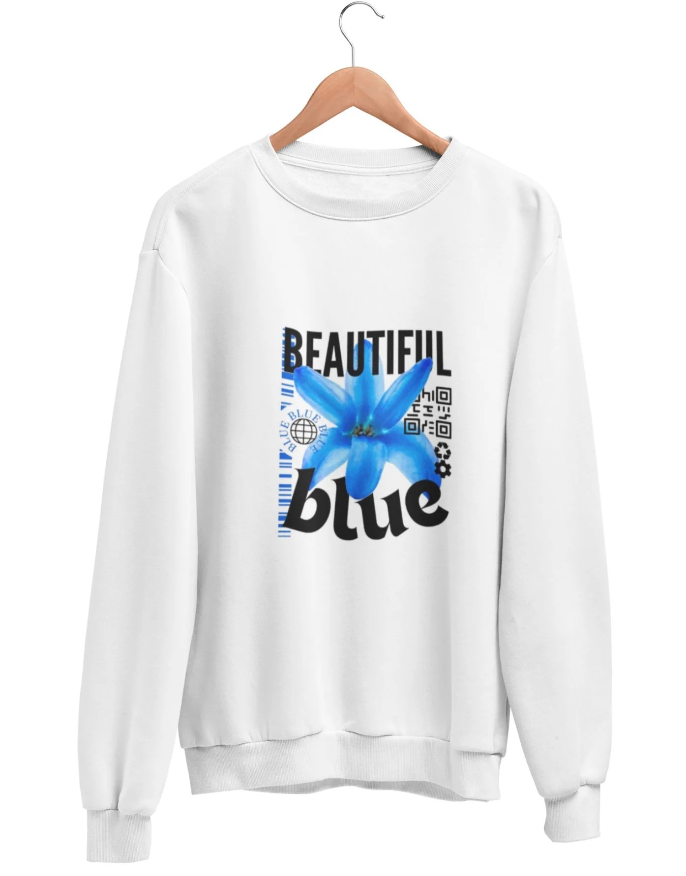 Sweatshirt _ Beautiful Blue