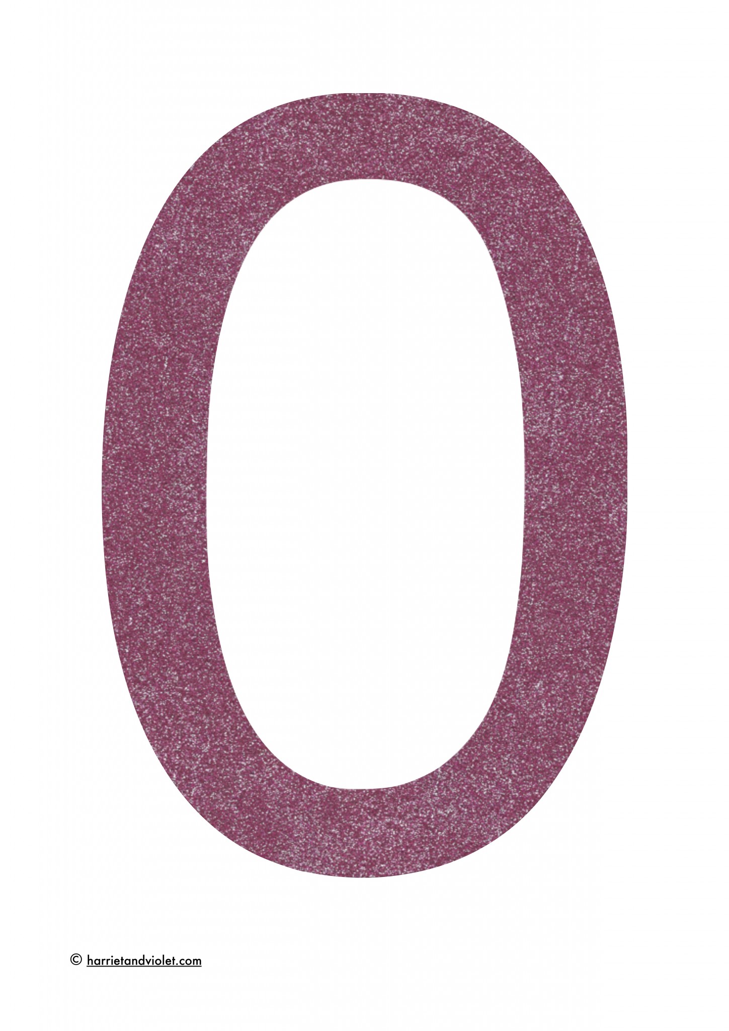large number digits 0 9 glitter pink valentine printable teaching resources print play learn