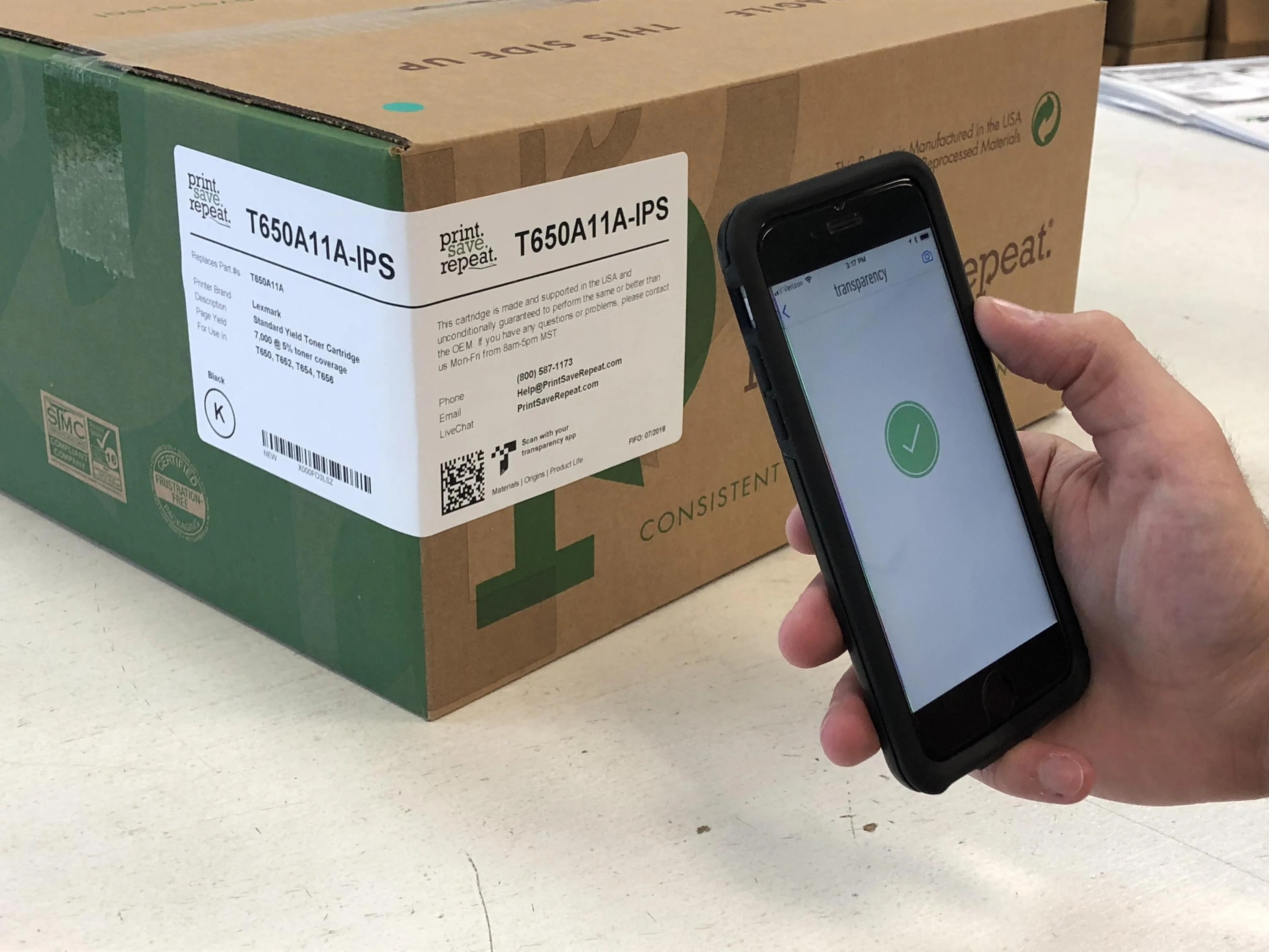 Now Verify Print Save Repeat Authenticity With Amazon Transparency Ba