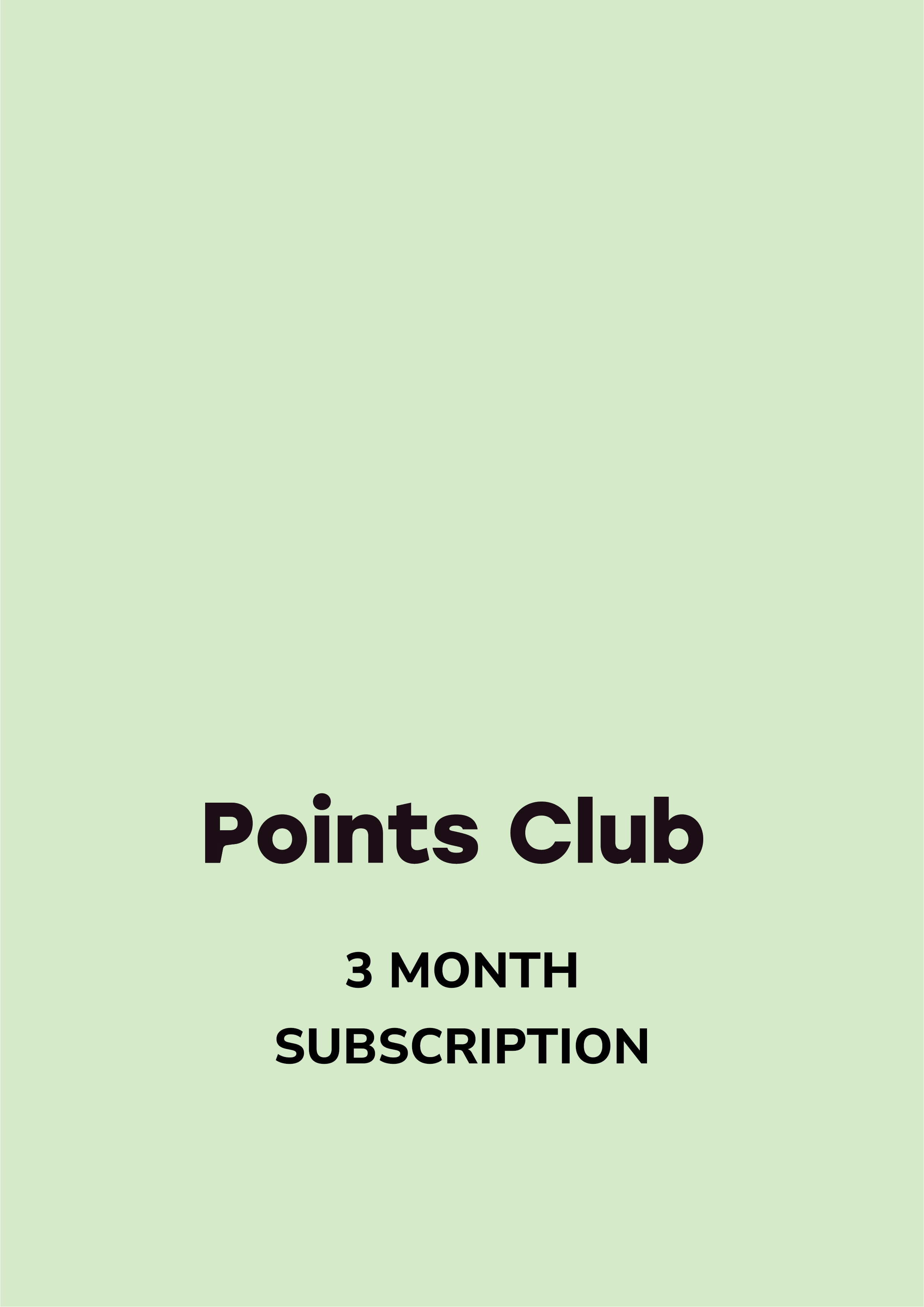 Mint Club (4 Points Per Month)