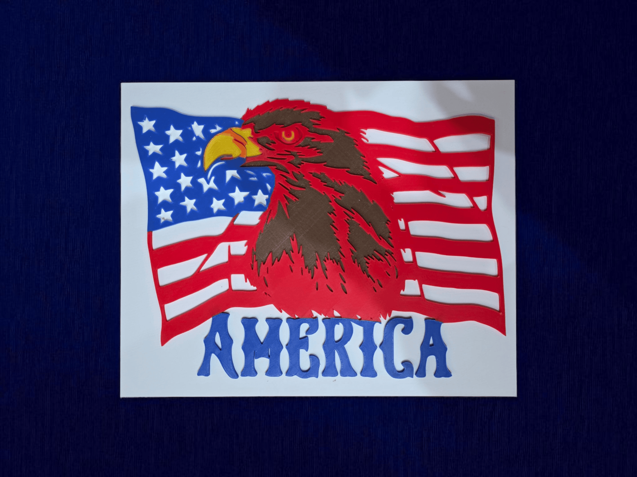 American Flag w/ Eagle
