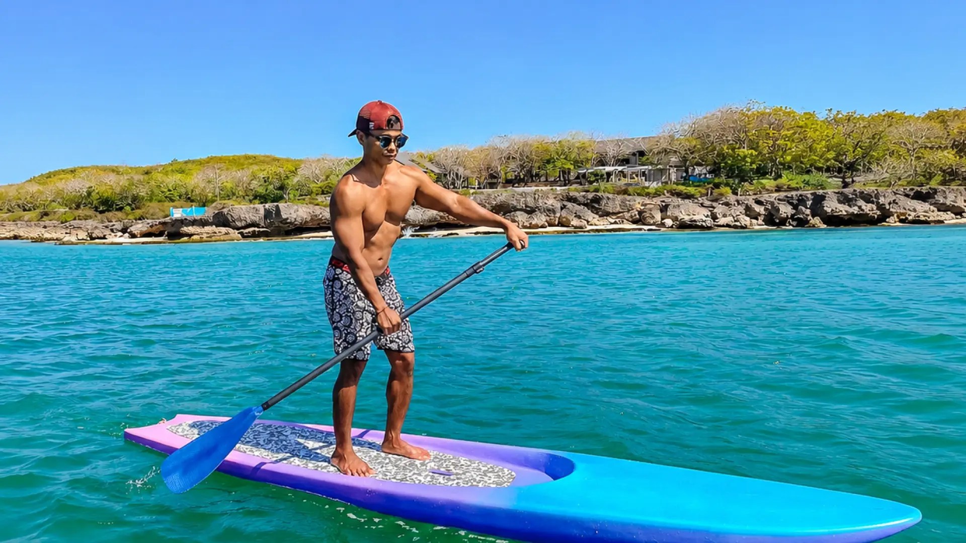 how to stand on a paddle board