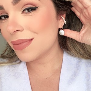 Piercing Fake (de pressão) 6 Pérolas para Conch