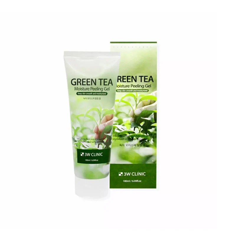 GREEN TEA MOISTURE PEELING GEL  3W CLINIC