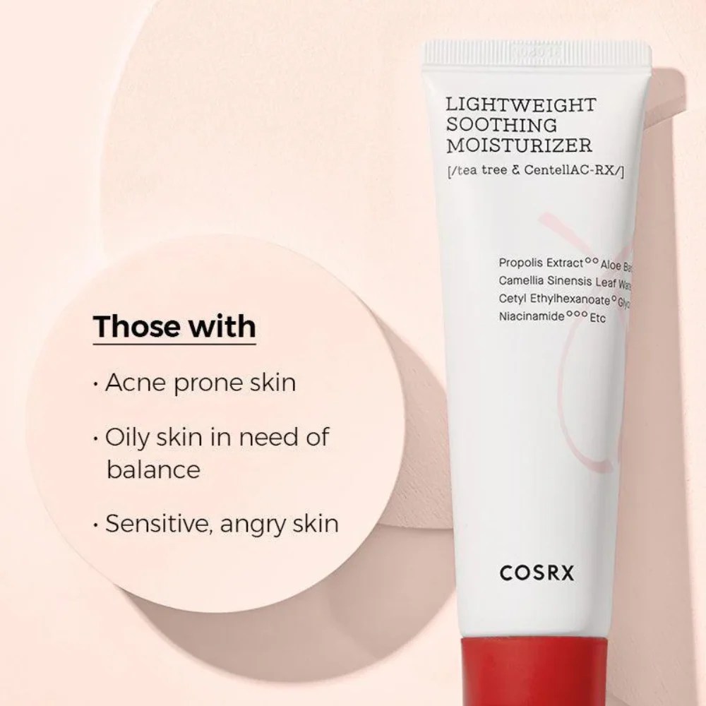AC COLLECTION LIGHTWEIGHT SOOTHING MOISTURIZER 80ML COSRX