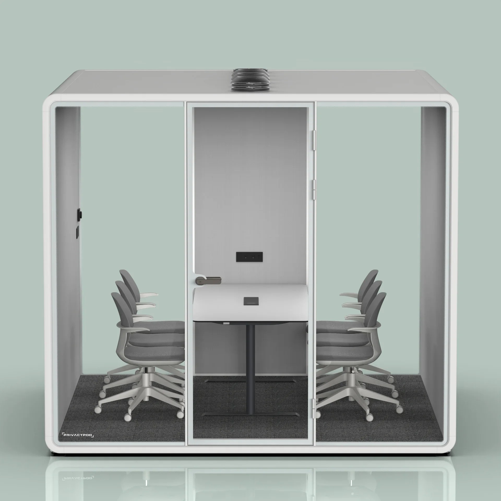 6 Person Office Pod Soundproof Conference Room Pod Privacypod