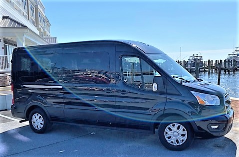 Ford Transit 14 passenger van. Weddings, girls night out, golf trips, wine tastings, and much much more.