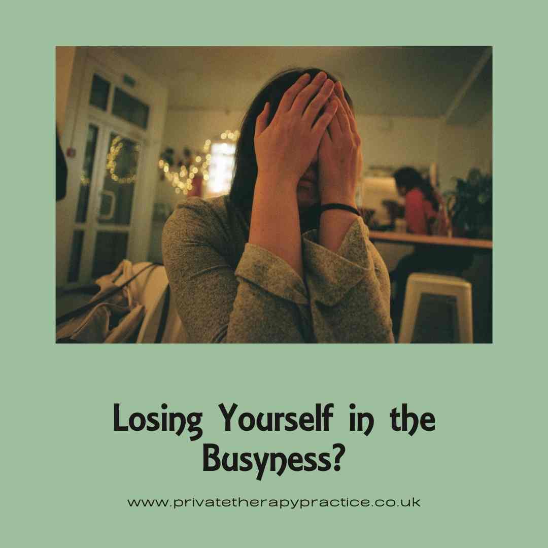 Losing yourself in the busyness: How to reconnect with who you really are
