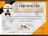 Python Foundation With Data Structures Algorithms Free Certificate