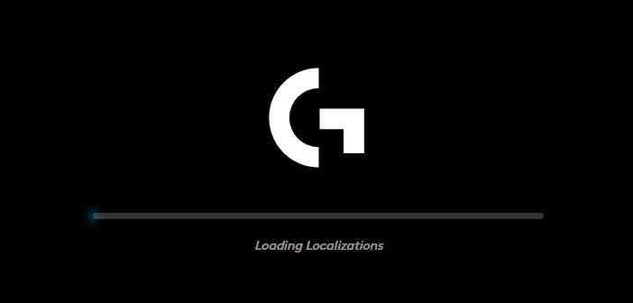 Logitech G HUB stuck at loading localizations