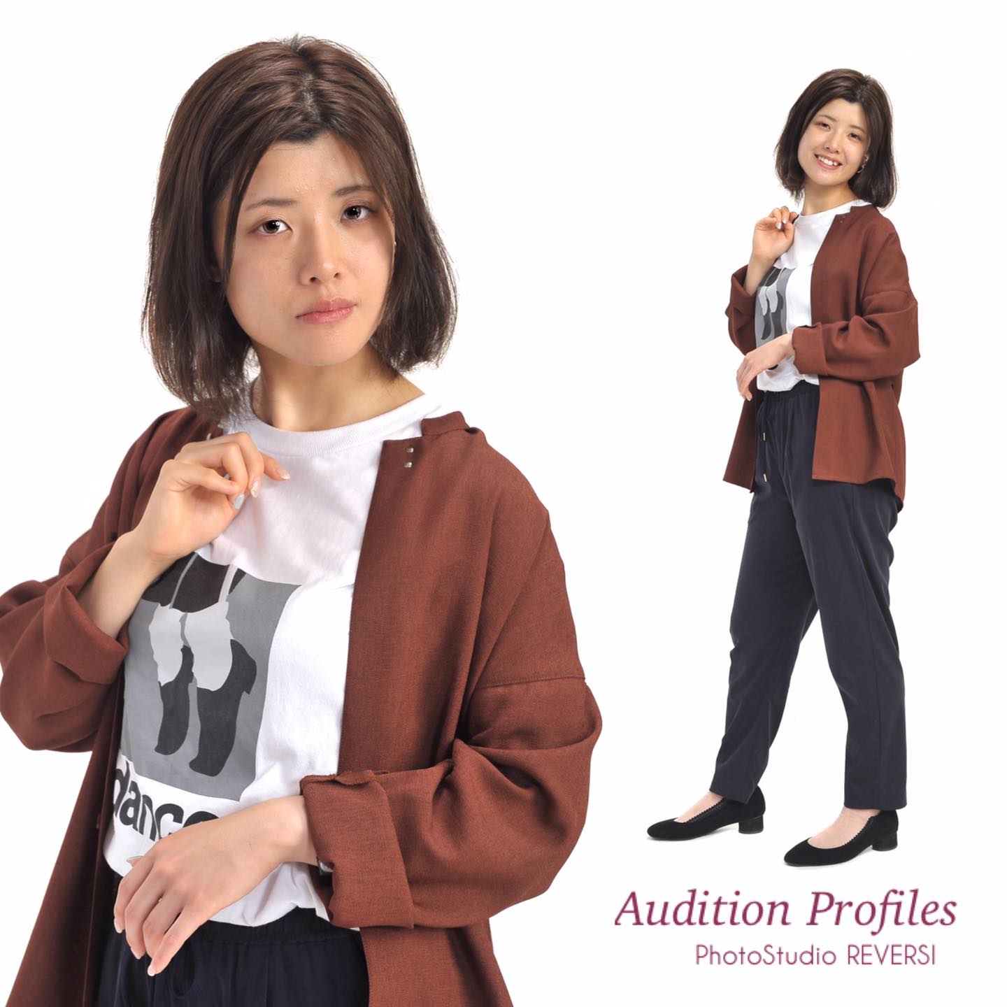 オーディション写真　フォトスタジオ　リバーシ（宇都宮市）