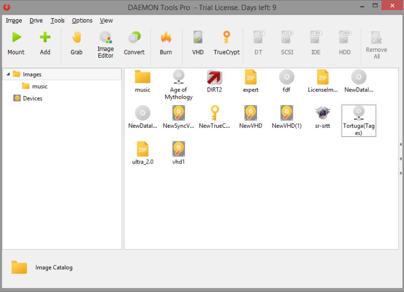 Menu Daemon Tools Pro Help - Vintage Illustration Collection - 4K Quality