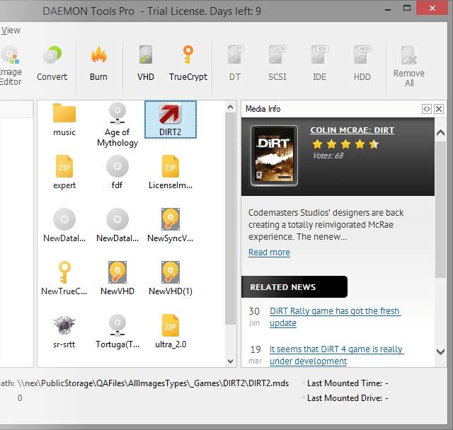 Main Window Daemon Tools Pro Help - Dark Photos - Beautiful 4K Collection