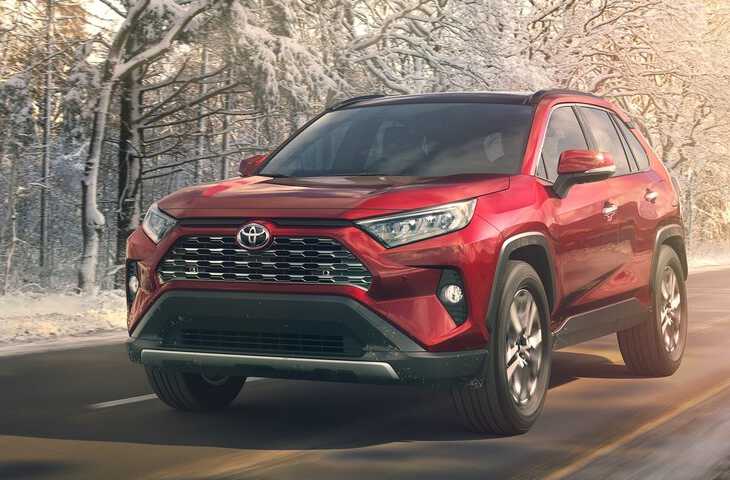 Toyota rav4 объем багажника