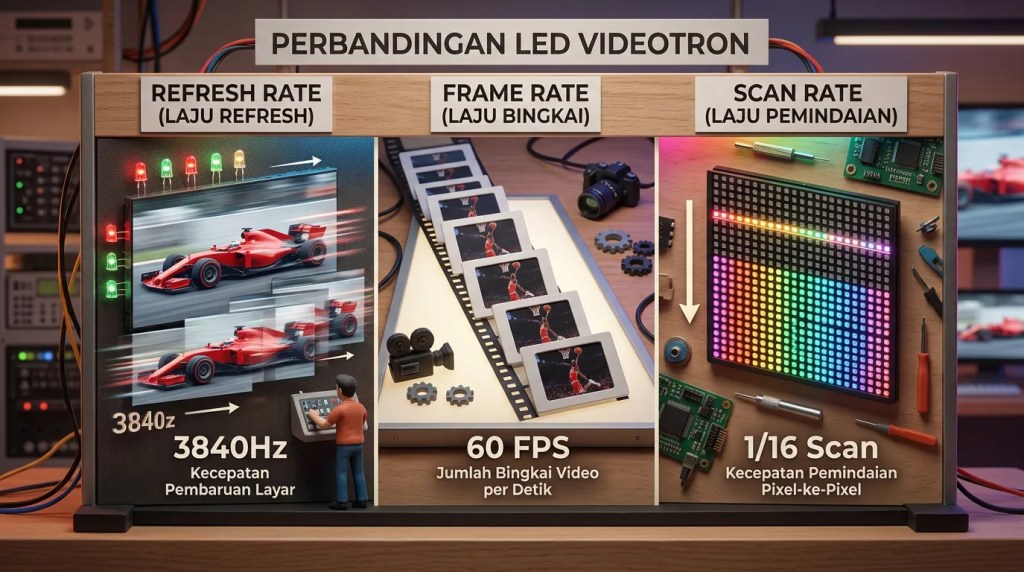 Refresh Rate vs Frame Rate vs Scan Rate