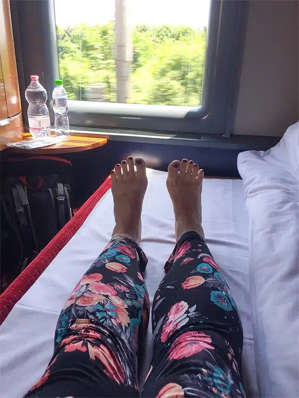 interrail backpack list