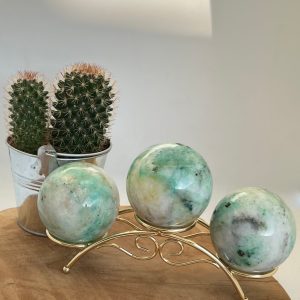 Bol houder 3 bollen - Goud