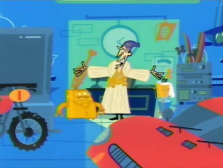 Clone High 'Episode Two: Electric Blu-Galoo': Abe's A Tot-Muncher 1
