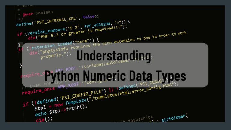Numeric Data Types Of Python Programming Tutorial Python Programming - Professional Ocean Picture - 8K