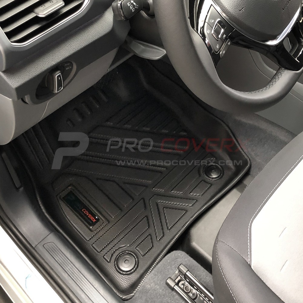 Alfombrillas A Medida MTM Para Volkswagen ID.3 Y Cupra Born - Velour Negro Con Refuerzo