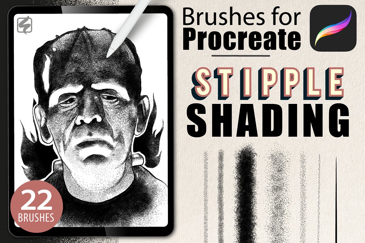 Paid] Procreate - Stipple Shading Brushes - Free Brushes For Procreate 800_x_1200_jpg