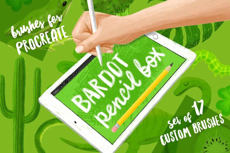 Drawing Box Procreate Brushes - Download Ultra HD Nature Pattern | Desktop