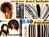 Procreate Braids And Hair Brushes Procreate Brushes