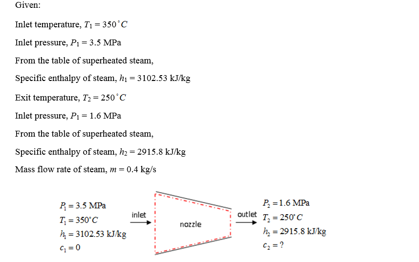 3 1 5 Pts Steam Is Pressed From 6 Mpa And 300 Chegg A 695 kgs b 734 percent Solution.