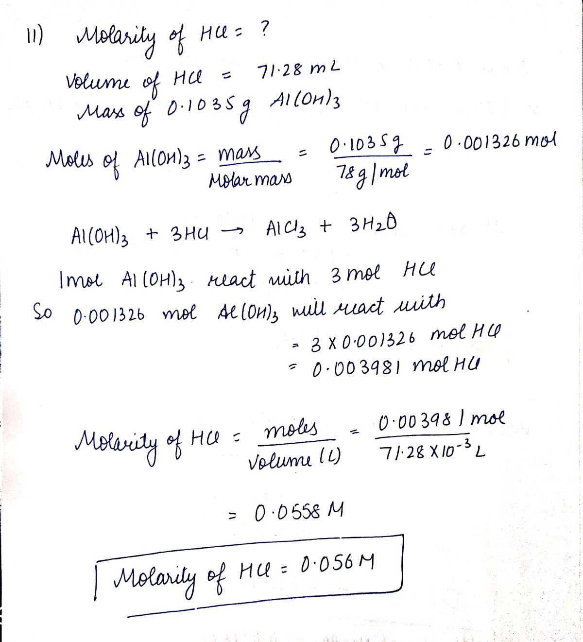 How To Write The Ionic Equation For Al Oh 3 Hcl Alcl3 H2o 